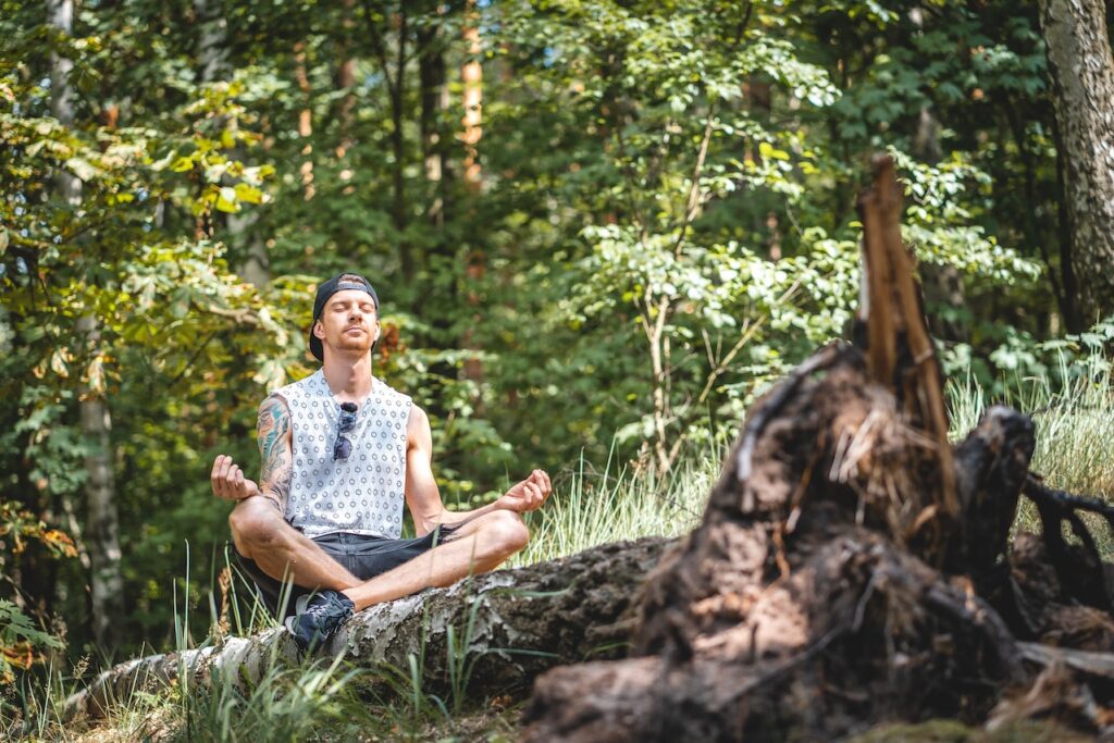 meditation i naturen